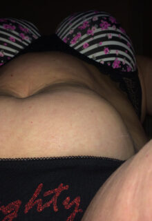 Naughty Pantied Busty Granny